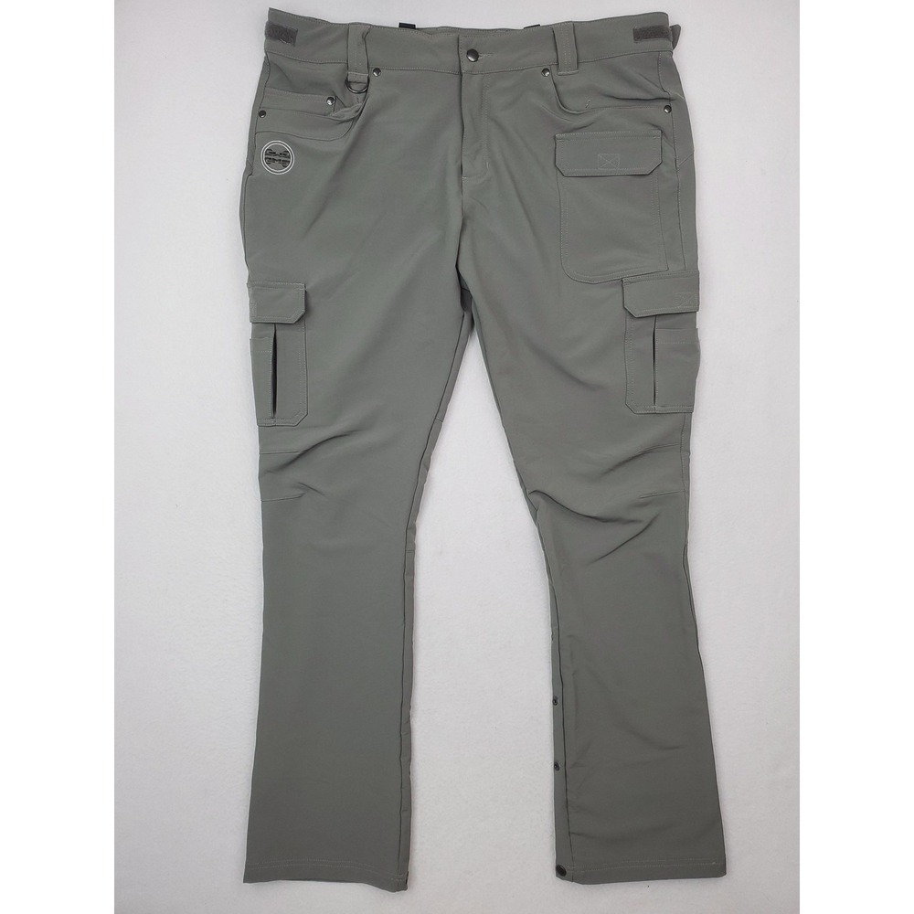 Girls With Guns Pants Womens XL Gray Sage Cargo Utility Hunting Outdoor Stretch